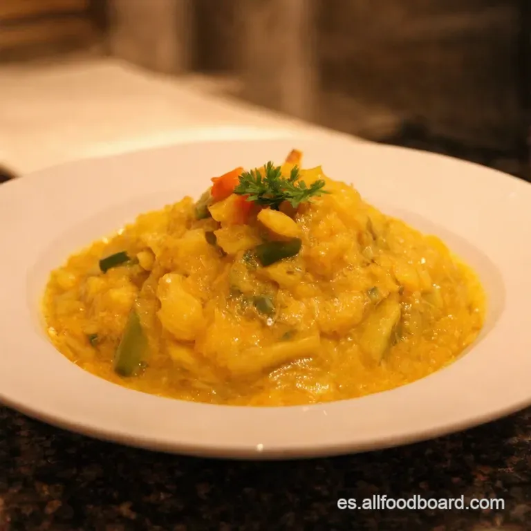 Pur&eacute; De Verduras Casero Receta Tradicional presentation