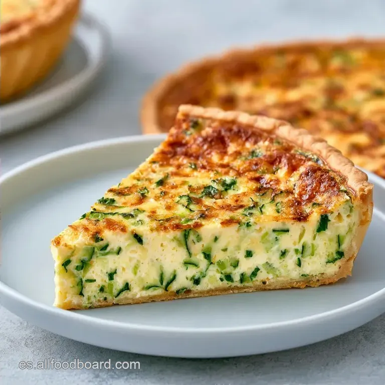 Quiche De Verduras: Casera y Saludable