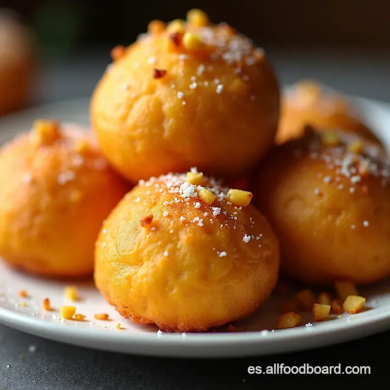 Receta Bu&ntilde;uelos de Calabaza Especiados Como los de la Abuela