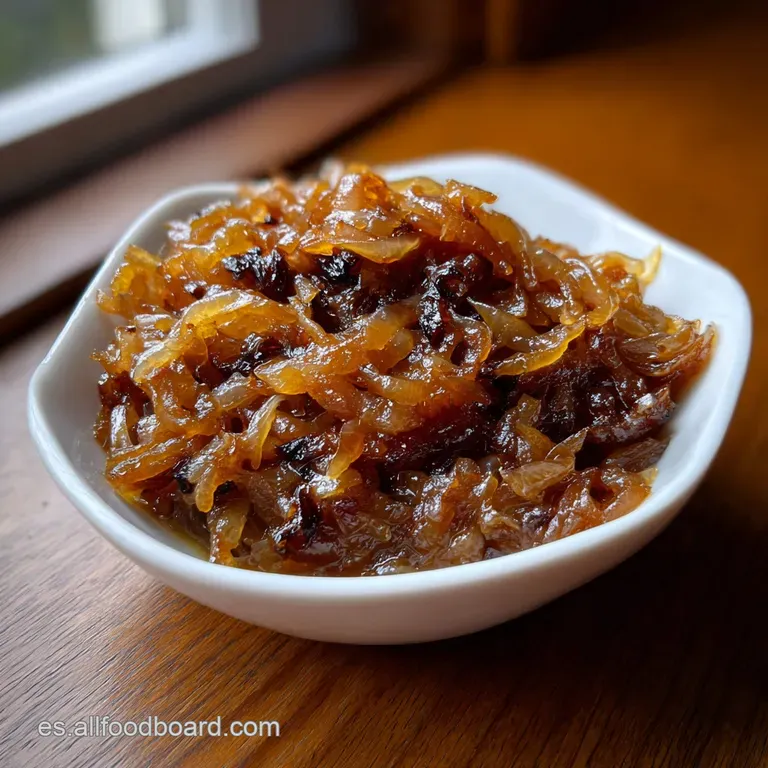 Cebolla Caramelizada Receta Cl&aacute;sica
