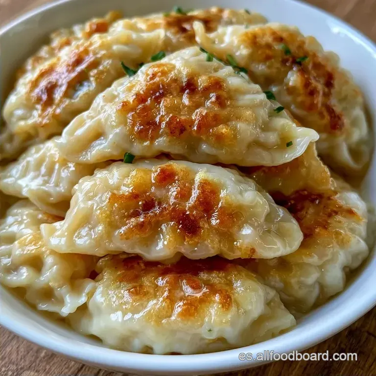 Receta Gran Dumpling Relleno: Base Crujiente