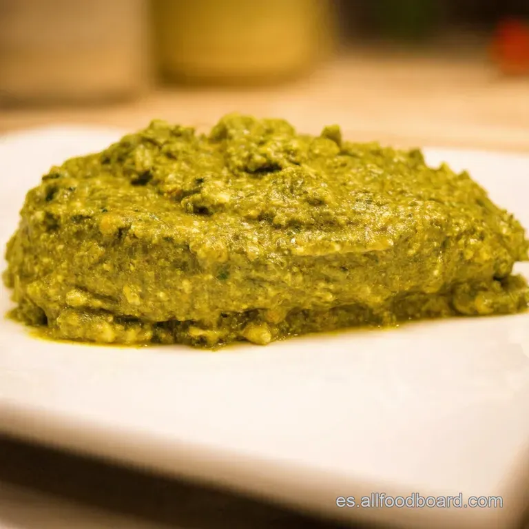 Receta Pesto Cl&aacute;sico Con Un Toque Mediterr&aacute;neo presentation