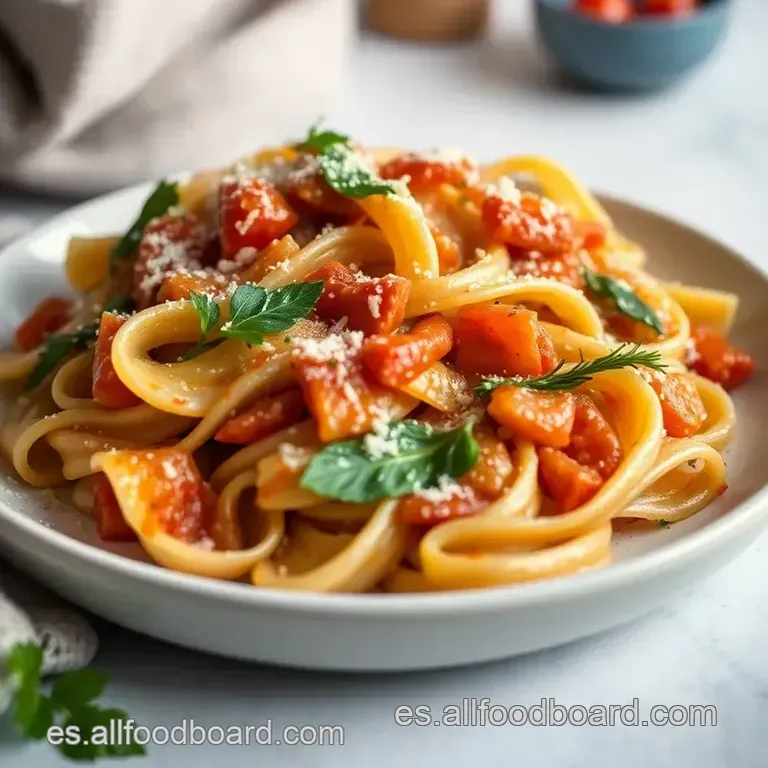 Rigatoni Alla Norma presentation