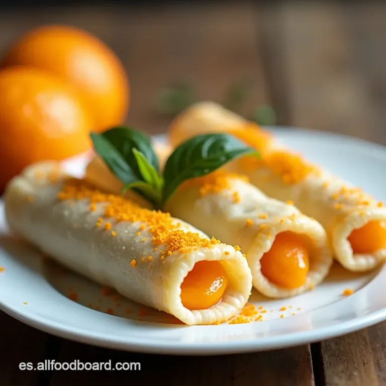 Rollitos de Naranja y Cardamomo
