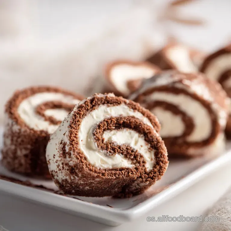 Rollos De Canela De Chocolate Con Frosting De Queso: La Mejor Receta Casera! presentation