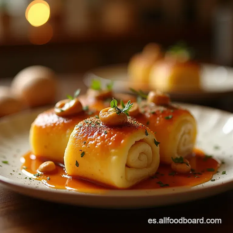 El Pl&aacute;tano Se Viste De Gala Rollos De Canela Esponjosos Con Nuez Caramelizada presentation
