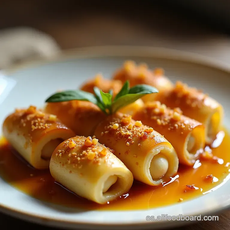 El Pl&aacute;tano se Viste de Gala Rollos de Canela Esponjosos con Nuez Caramelizada