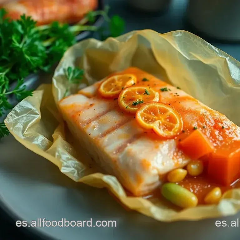 Salm&oacute;n en Papillote al Horno: Un Bocado de Primavera