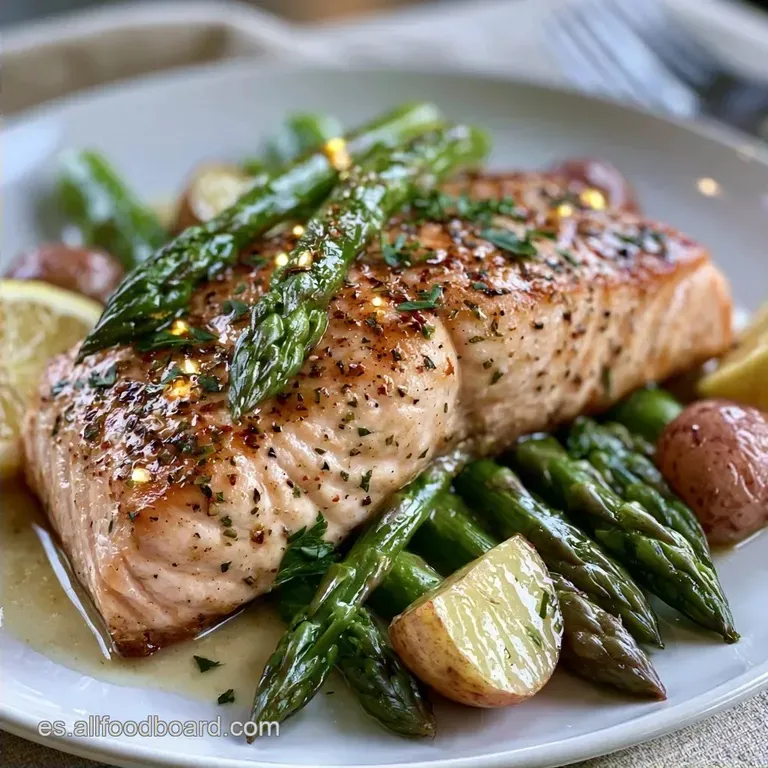 Salmón con Espárragos: Saludable y Rápido