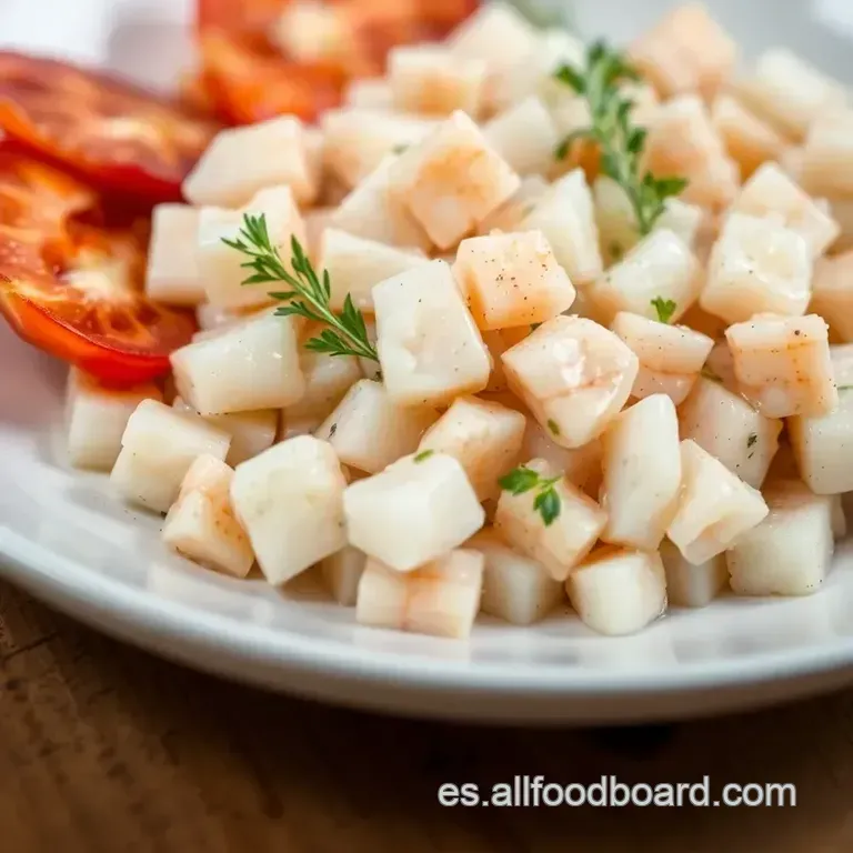 Salpic&oacute;n De Marisco a La Espa&ntilde;ola presentation