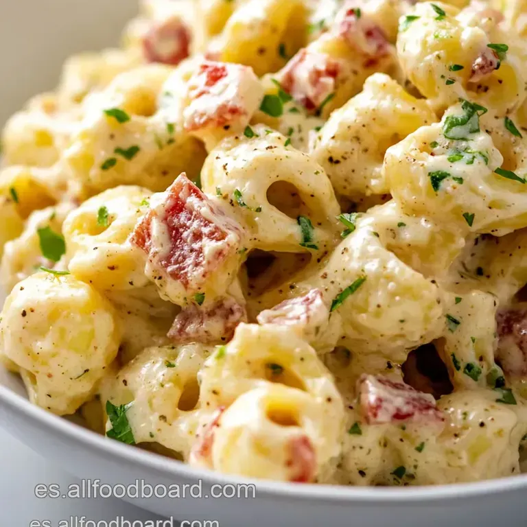 Salsa Carbonara a La Espa&ntilde;ola presentation