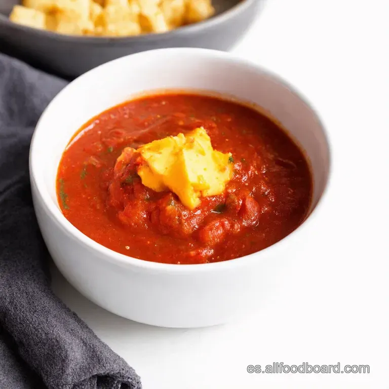 Salsa de Queso Cremosa Estilo Nachos de Cine