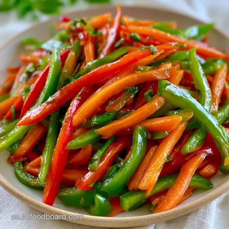 Salteado De Verduras Rápidas Al Wok