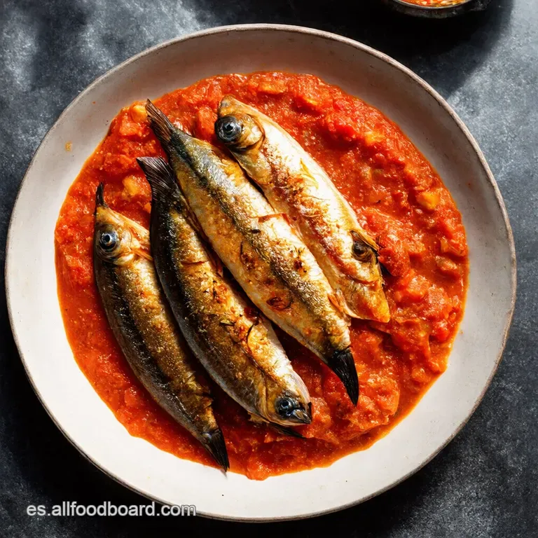 Sardinas en Salsa de Tomate Casera