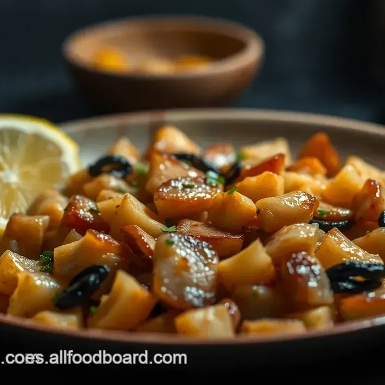 Sepia al Ajillo: Un Bocado de Mar en Minutos