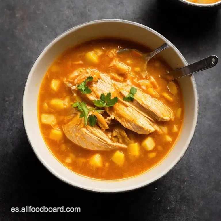 Sopa China de Pollo Ma&iacute;z y Huevo
