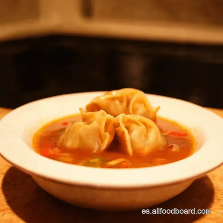 Sopa De Fideos Wonton Ultra R&aacute;pida presentation