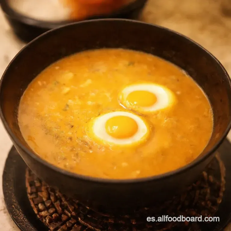 Sopa De Huevo Hilo De Oro presentation