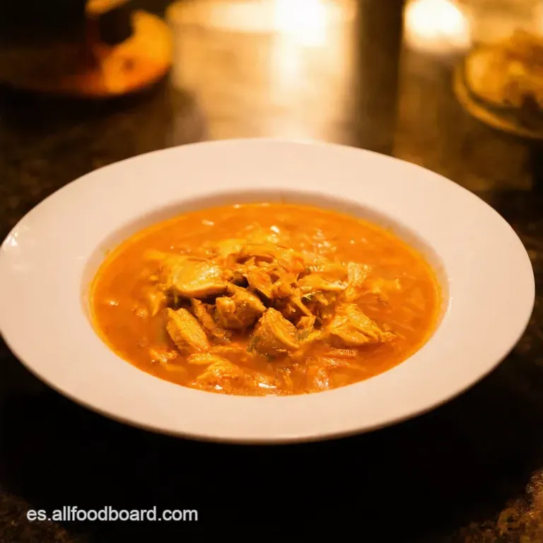 Sopa De Pollo Revitalizante presentation