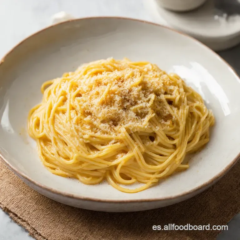 Spaghetti Carbonara Aut&eacute;ntica Sin Nata