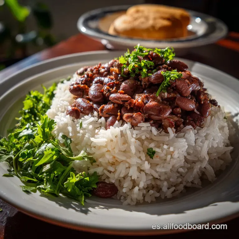 Tacu Tacu Receta Peruana De Frejoles Cl&aacute;sica presentation