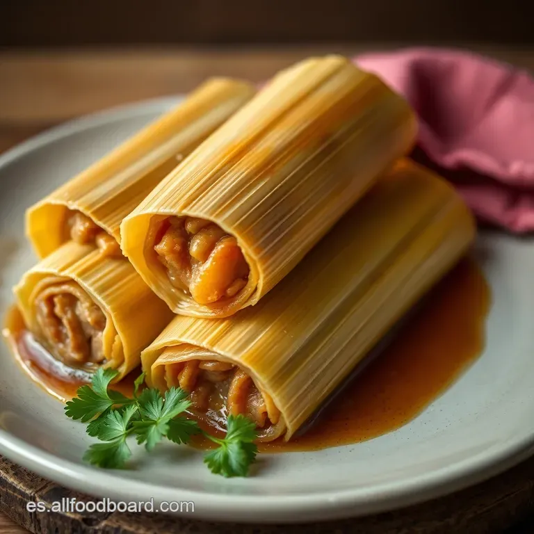Tamales Cl&aacute;sicos de Puerco en Hoja de Ma&iacute;z