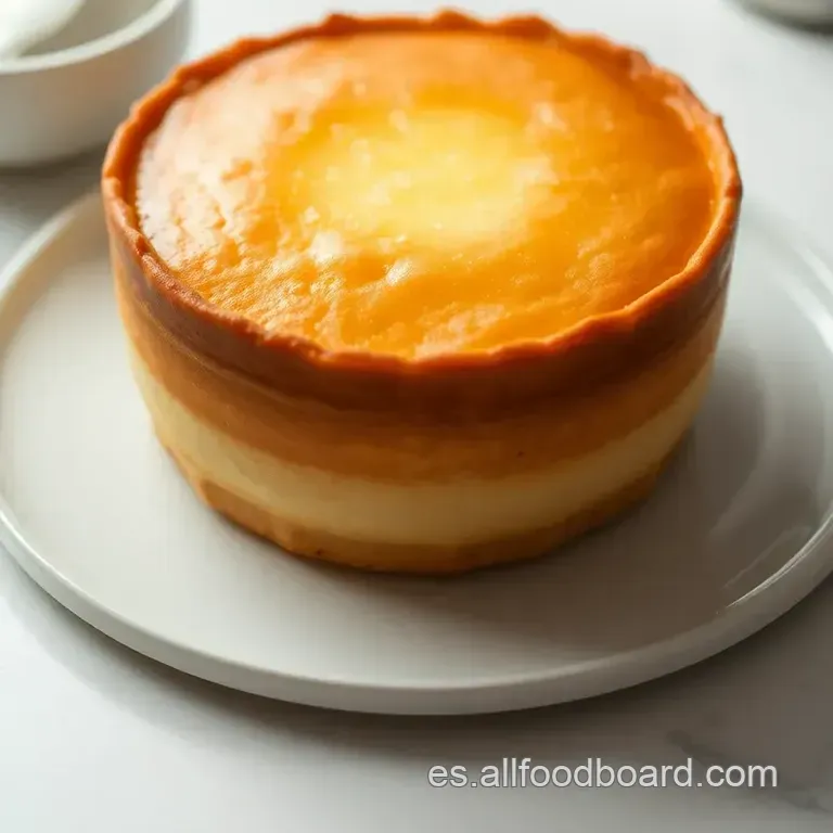 Tarta De Cuajada Y Sobaos Sin Horno presentation