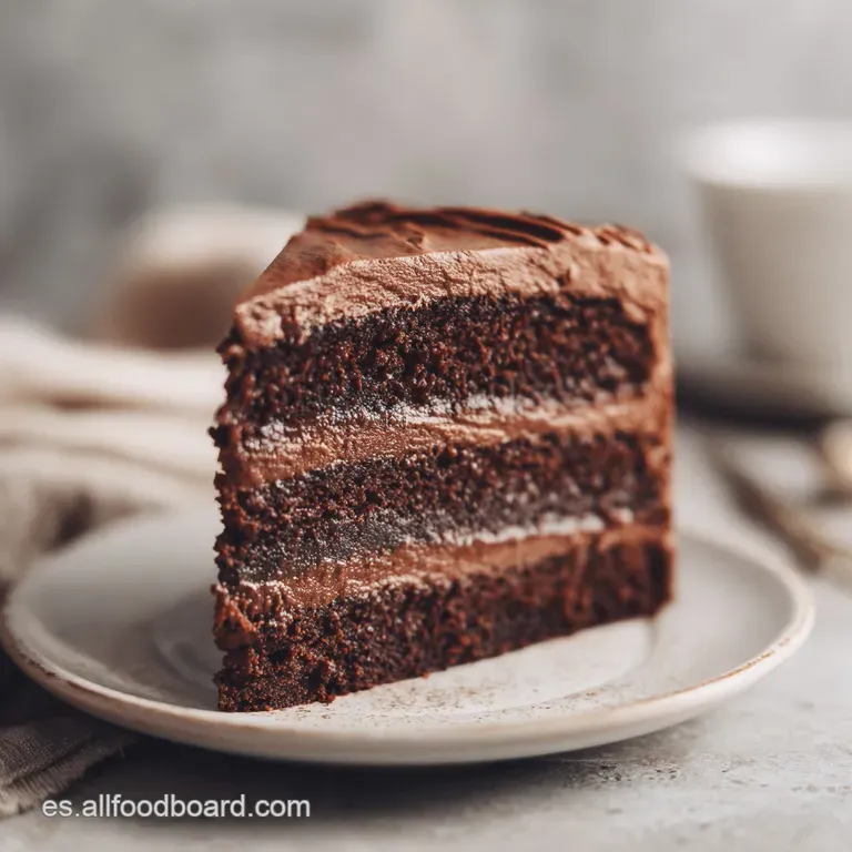 Tarta De Cumplea&ntilde;os: Chocolate H&uacute;medo