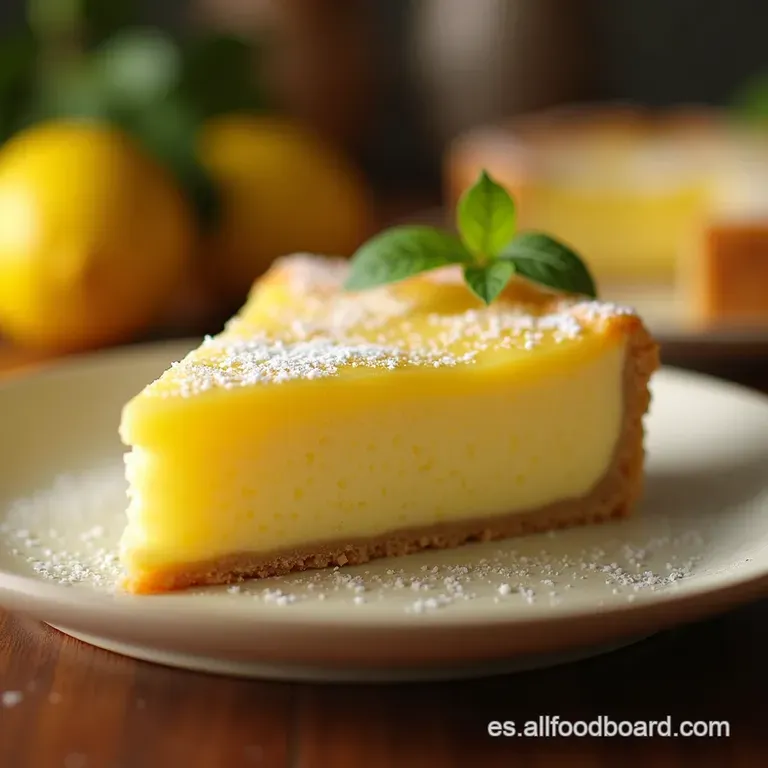 Tarta De Lim&oacute;n Chica Fra Cremosa Fresca Y Sin Complicaciones presentation