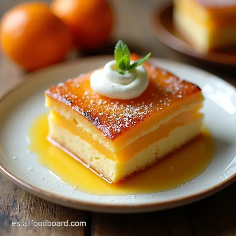 Tarta de Naranja Esponjosa La Alegr&iacute;a de la Abuela