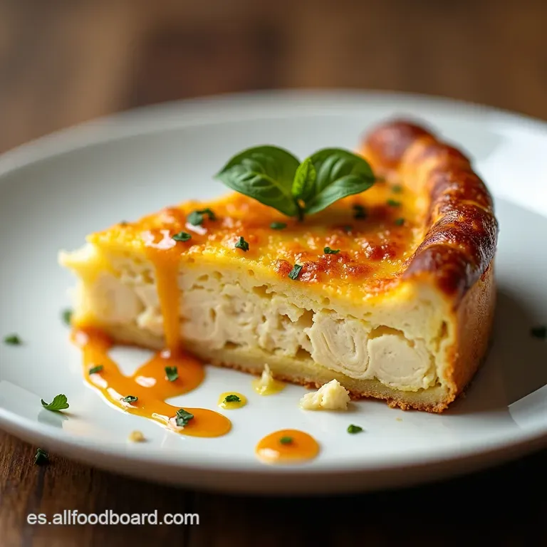 La Tarta de Pollo Cremosa Definitiva El Cl&aacute;sico que Nunca Falla