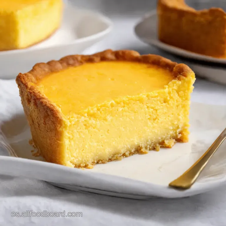 Tarta de Queso Cremosa Estilo La Vi&ntilde;a