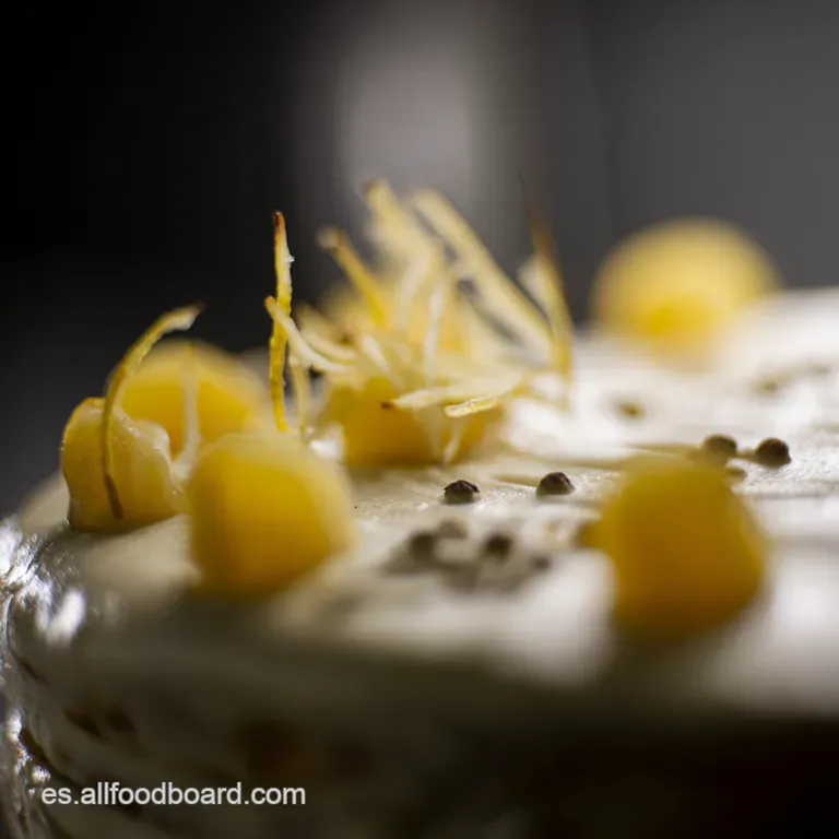 Tarta de Santiago con un Toque de Lim&oacute;n