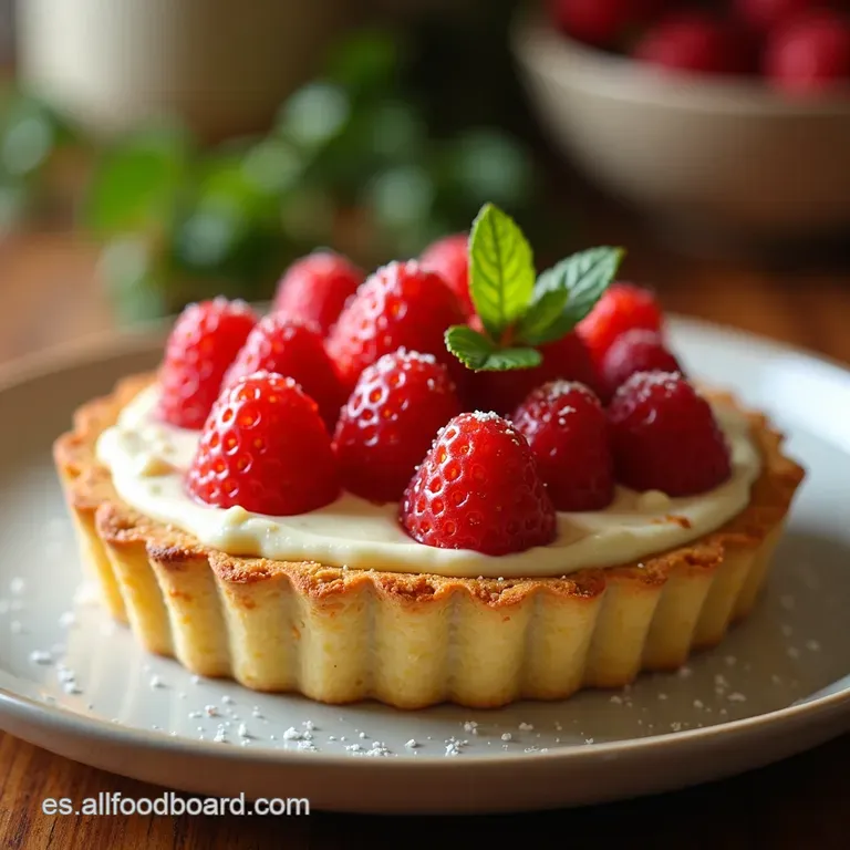 Tarta Fresca De Fresas Un Sue&ntilde;o De Verano presentation