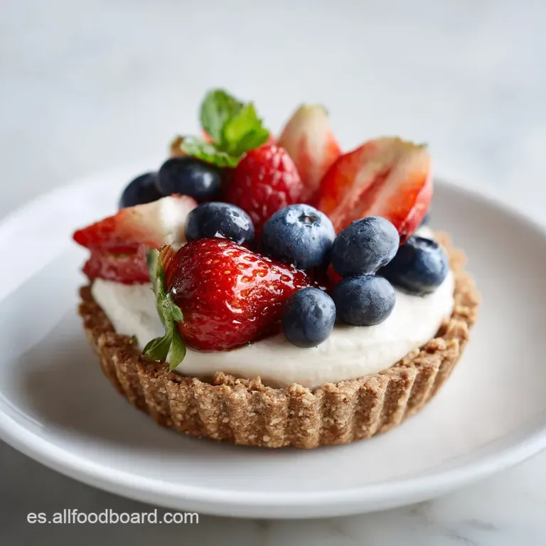 Elegant slice of horchata tart on a white plate, showcasing its smooth texture with a warm farton beside it.