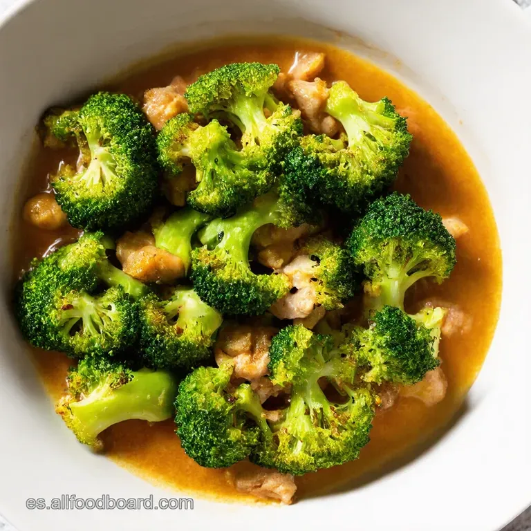 Ternera con Br&oacute;coli de Restaurante Casera