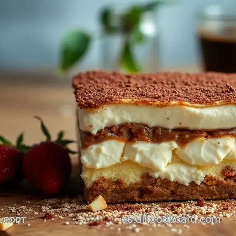 Tiramis&uacute; Cremoso al Estilo Chef