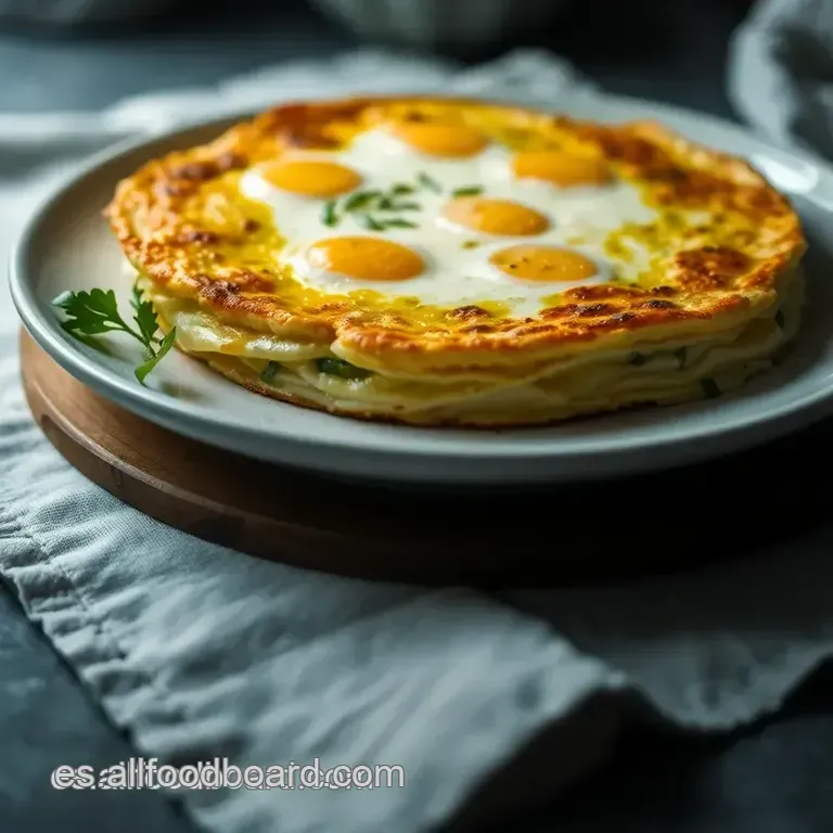 Tortilla De Calabac&iacute;n Y Cebolla: &iexcl;La Delicia Sin Patatas! presentation