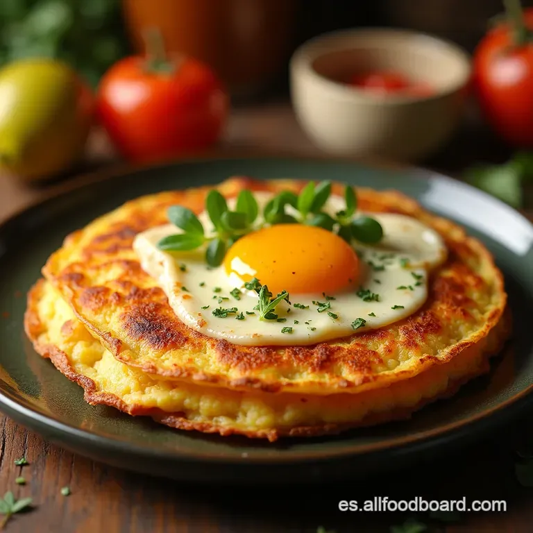 Tortilla De Patata Express Con 1 Huevo Triunfas presentation