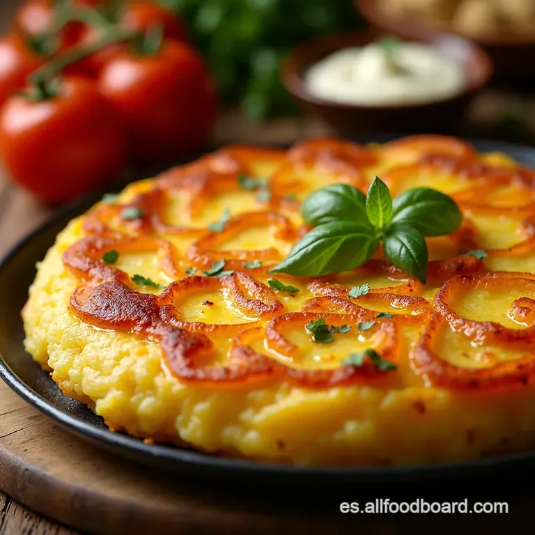 Tortilla Espa&ntilde;ola Moderna presentation