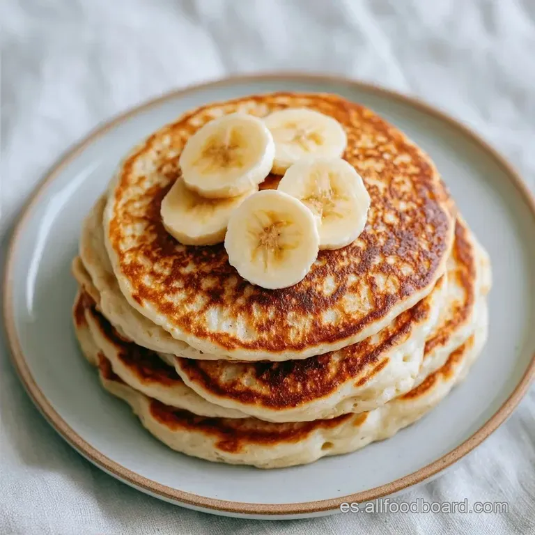 Tortitas De Plátano Para Bebés Y Niños