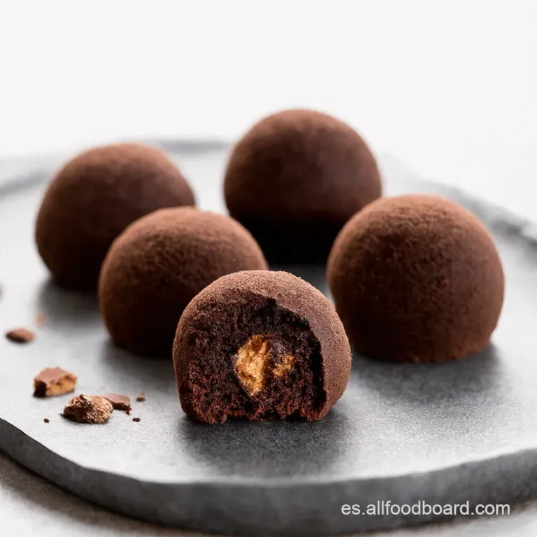 Trufas de Chocolate de 2 Ingredientes Sabor Express