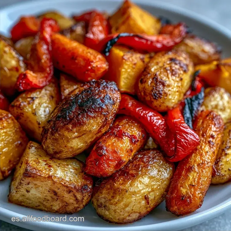 Verduras Al Horno de Temporada: Bordes Tostados