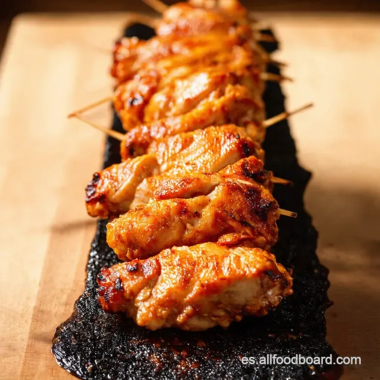 Yakitori de Pollo Casero Un Bocado de Jap&oacute;n en tu Mesa