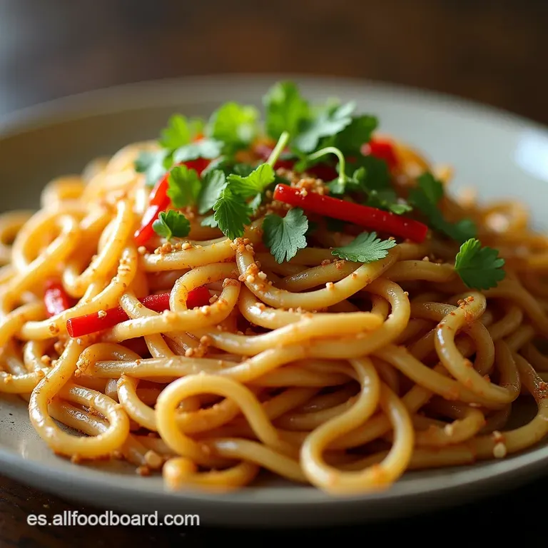 Yakisoba Japon&eacute;s Aut&eacute;ntico Fideos Salteados con Cerdo y Verduras Crujientes