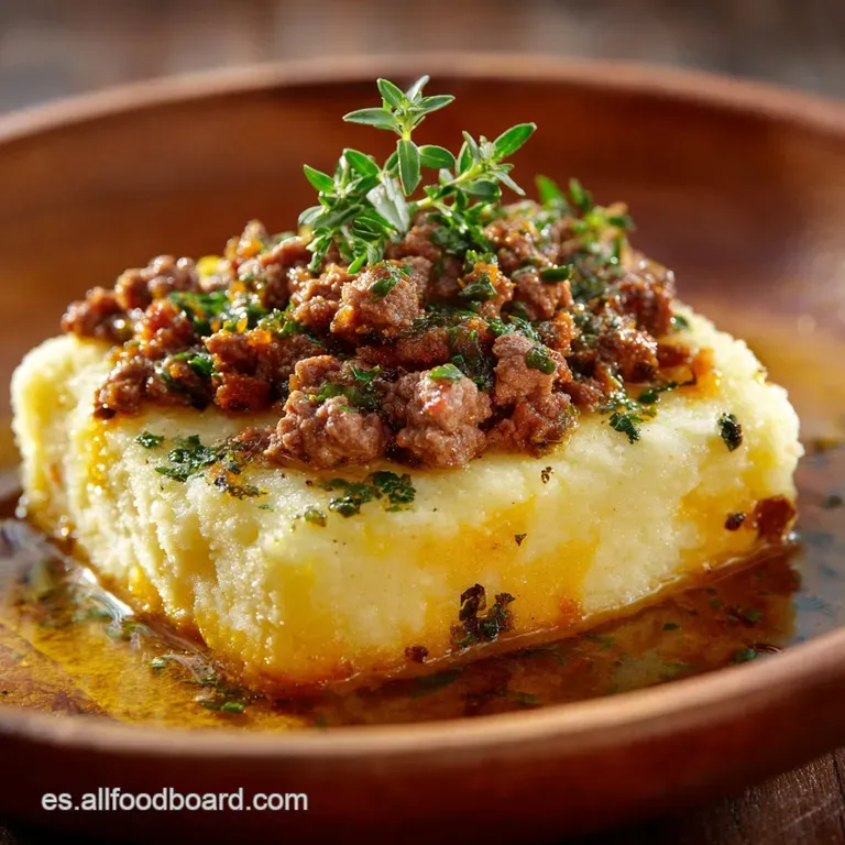Yuca Cremosa Con Carne Molida: El Plato M&aacute;s Reconfortante Del Caribe presentation